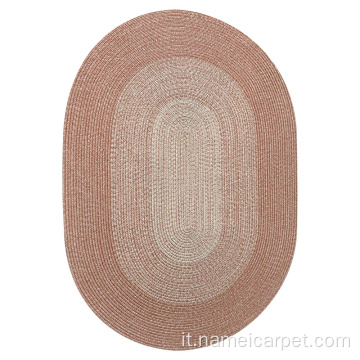 Forma ovale per interno/esterno tappeto tappeto tappeto